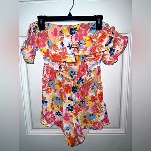 Roxy off the shoulder romper